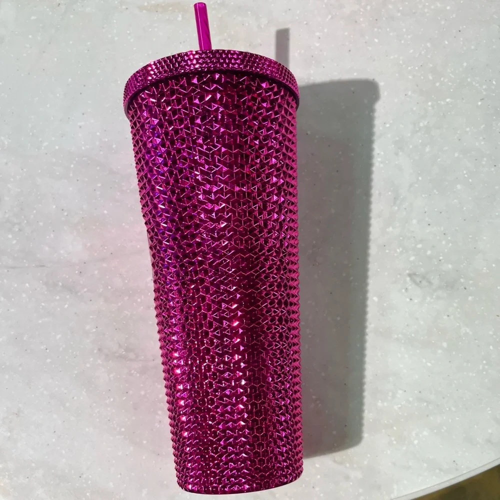 Starbucks Pink Studded Tumbler Cup